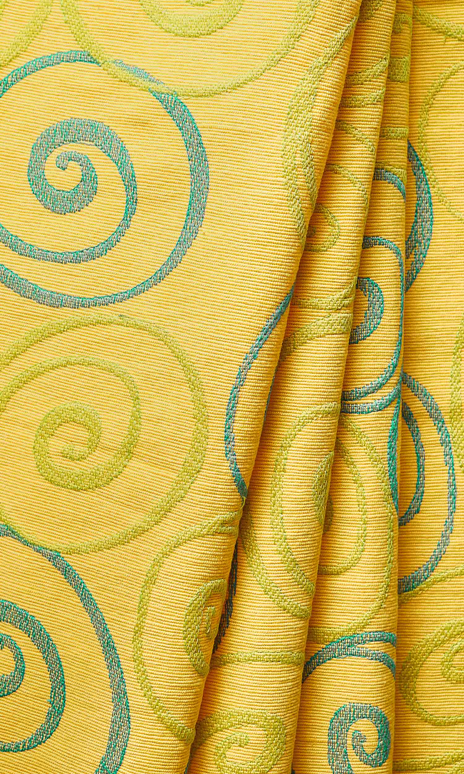 Cotton Home Décor Fabric By the Metre (Yellow Cotton)