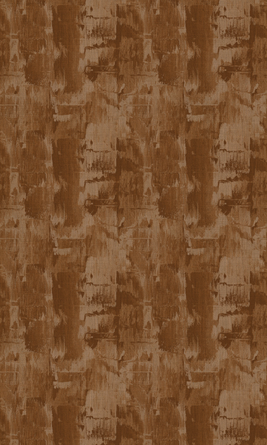 Watercolor Effect Striped Fabric Material By the Metre (Brown)