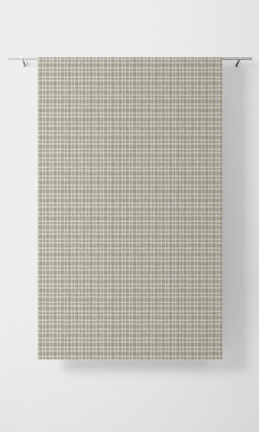 Striped Flat, Plain, Fake, Faux, European Relaxed Roman Blinds (Sand Beige/ White)