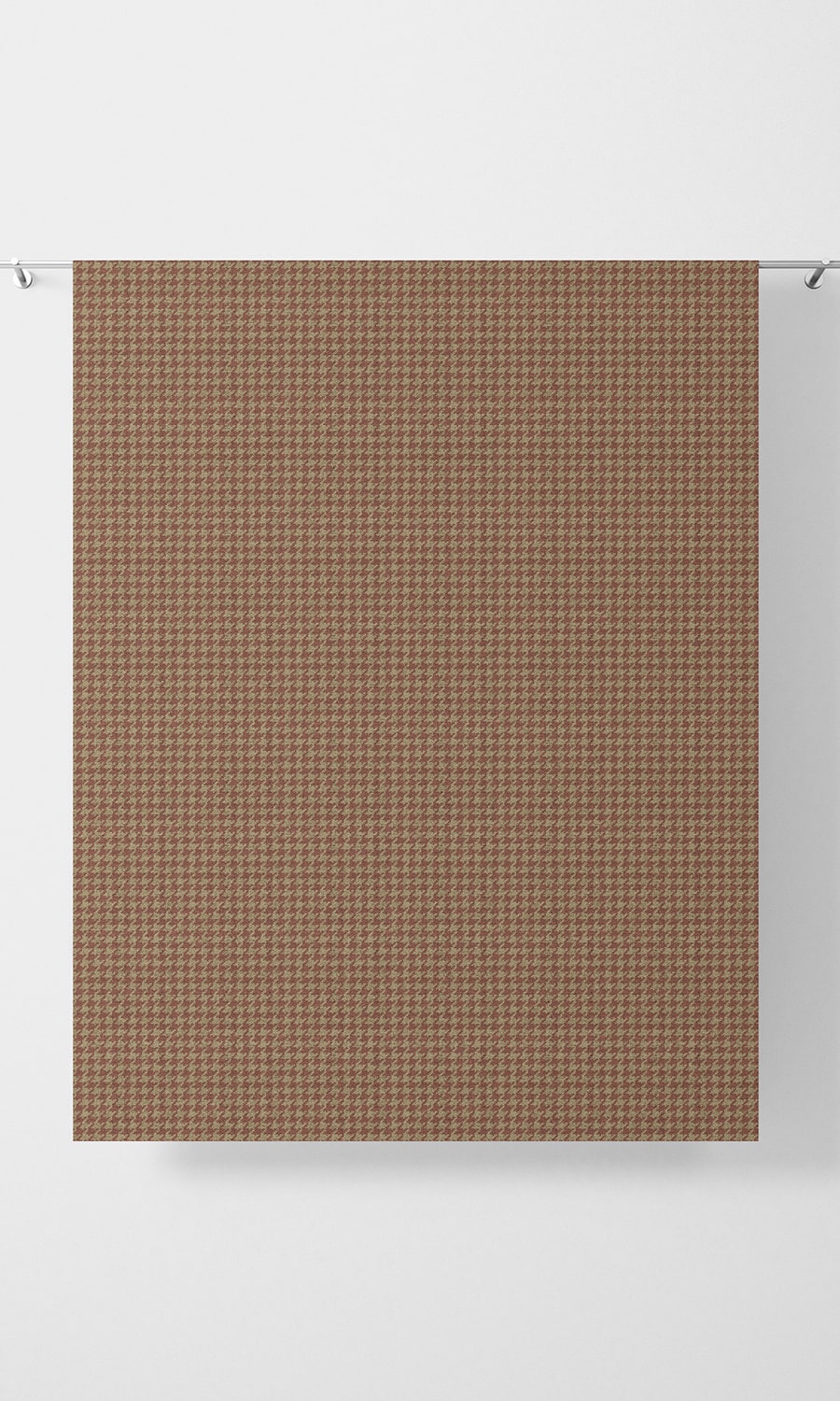 Houndstooth Blinds (Coral Pink/ Beige/ Orange) Extra Long Short Wide