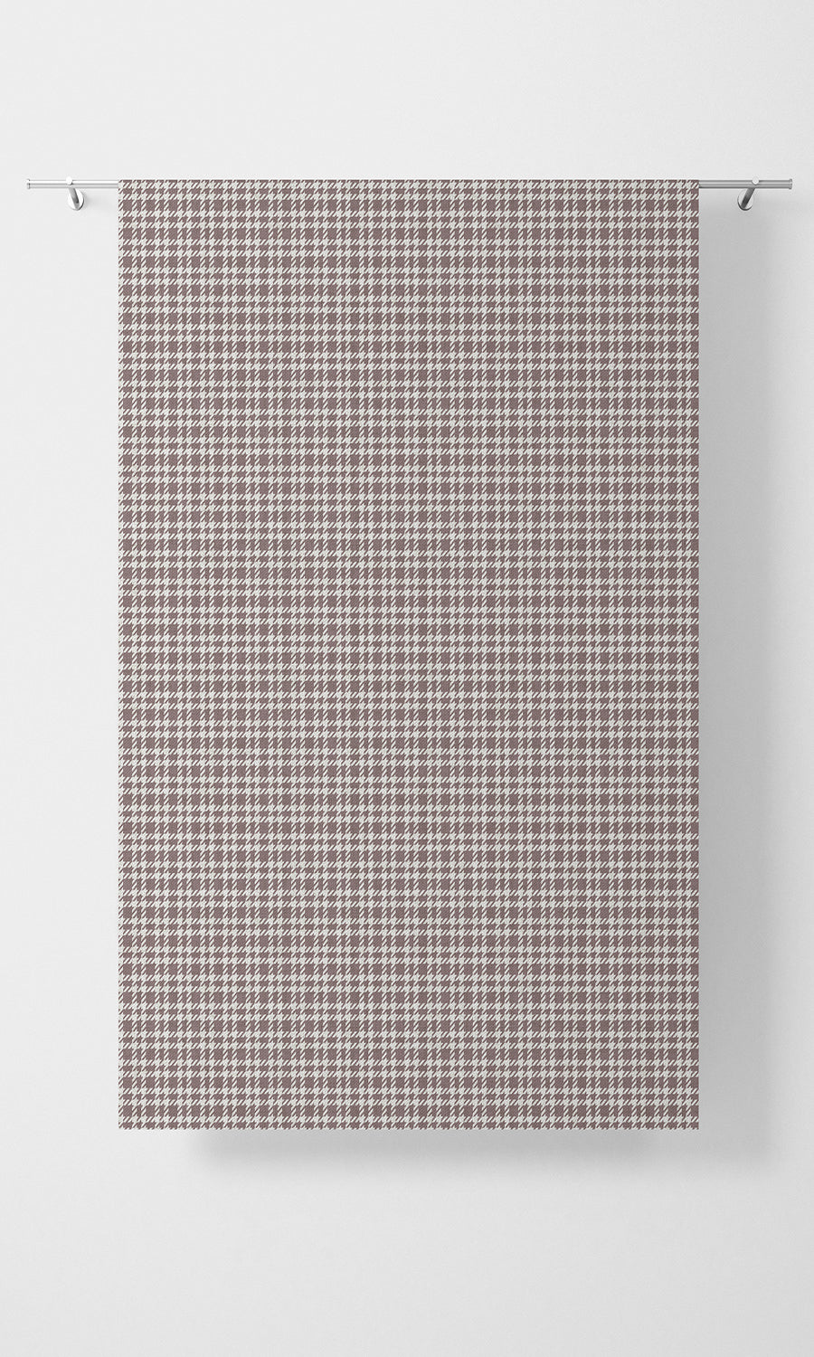 Check Patterned Fabric Material By the Metre (Plum Purple)