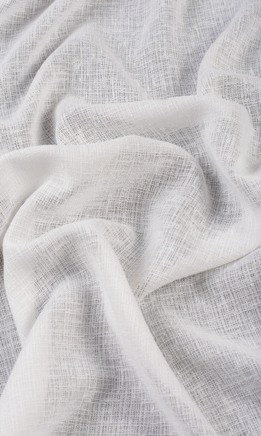 Plain Sheer Any Size Style Roman Blinds (White)