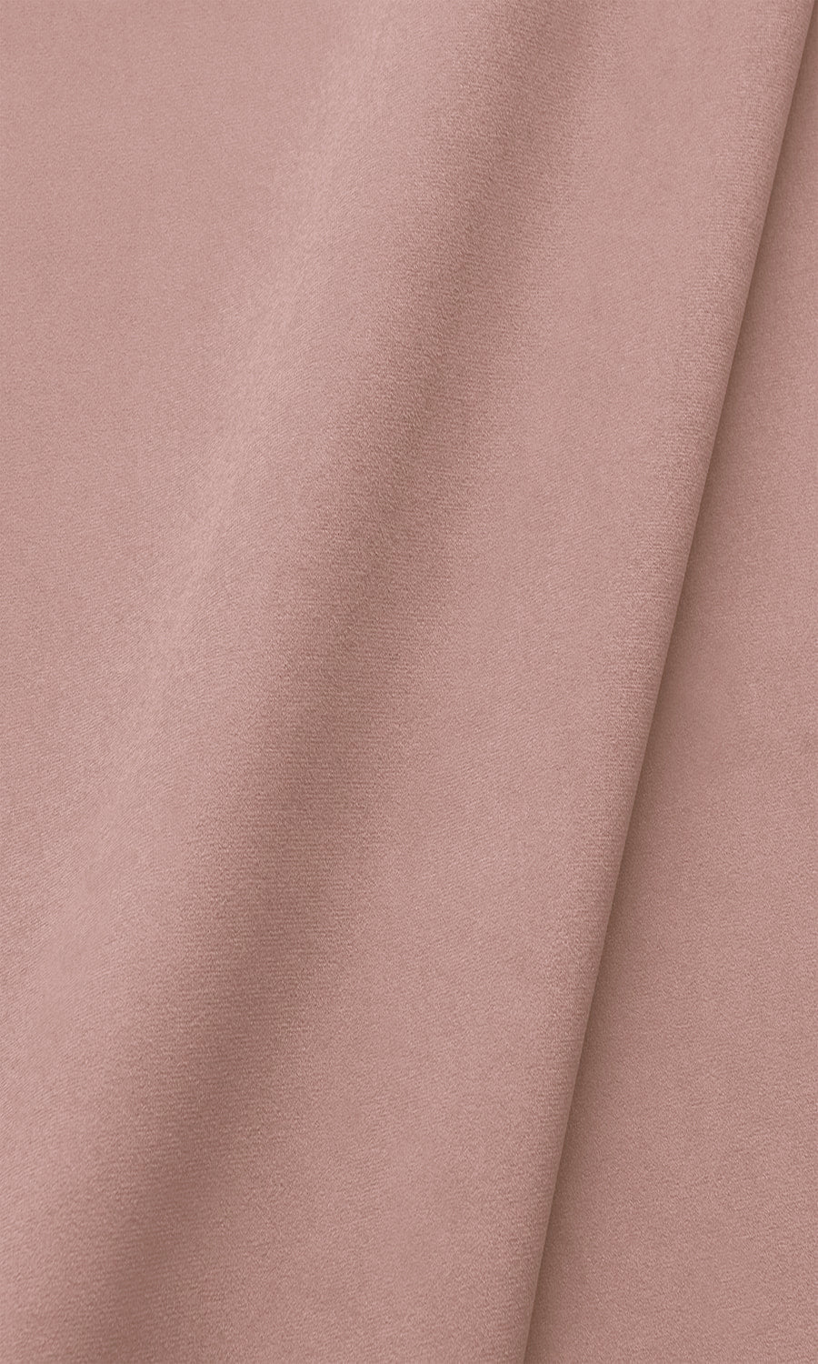 Velvet Window Treatments Fabric Sample (Rose Pink)