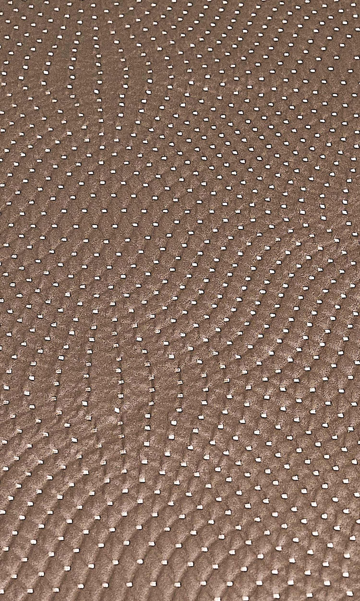 Silk-Blend Home Textile Fabric Material By the Metre (Caramel Brown)