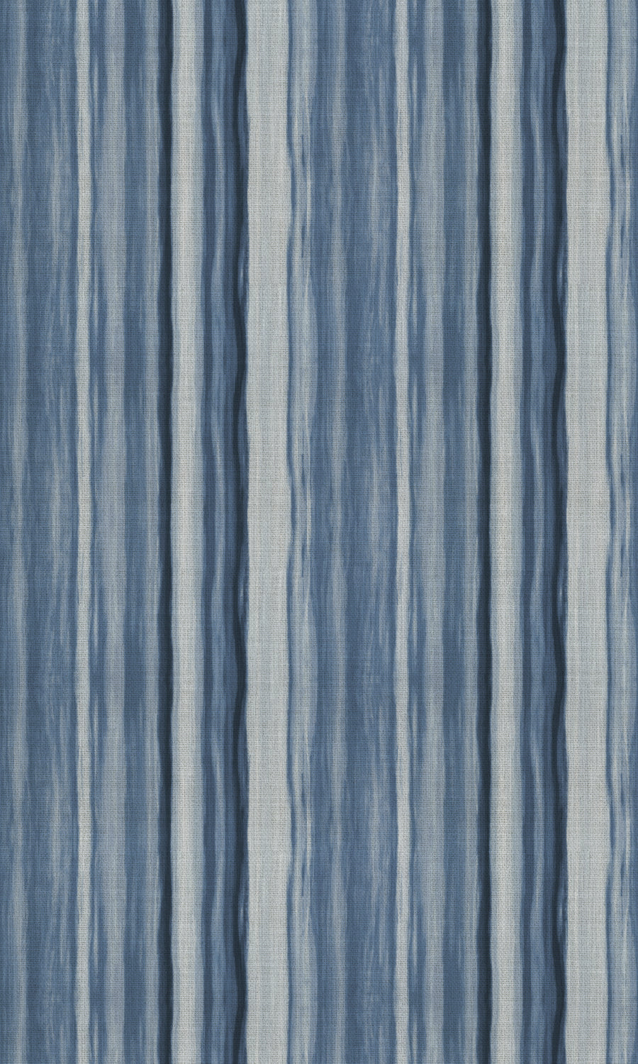 Modern Striped Free Fabric Material Sample (Cobalt/ Denim Blue)