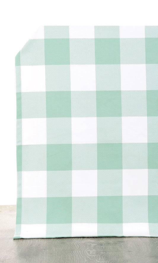 Buffalo Check Shades (Aqua Blue/ Foam White)
