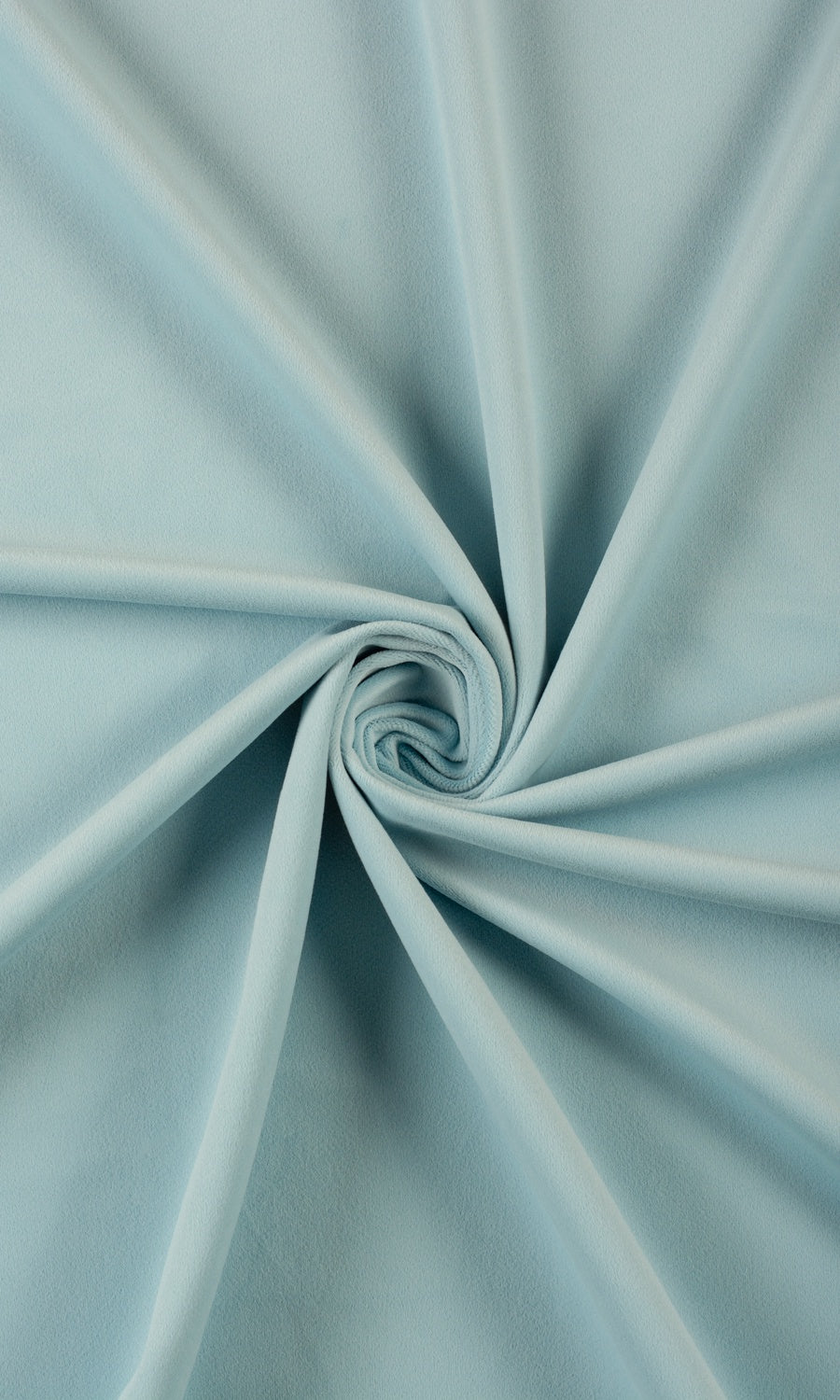Velvet Blinds (Celeste Blue) Extra Long Short Wide