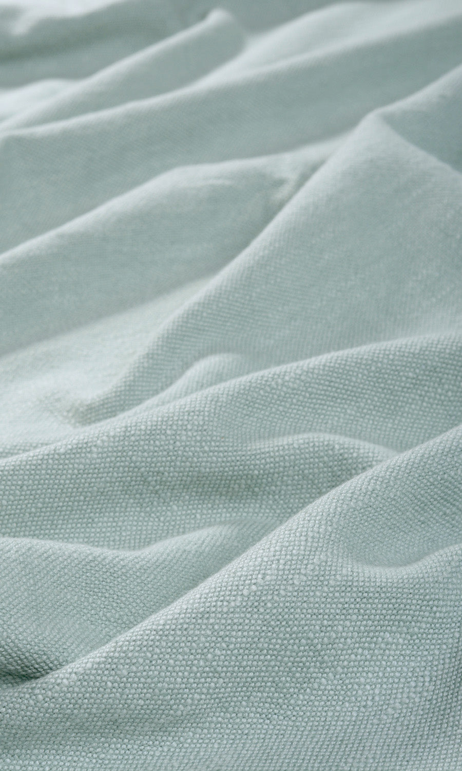 Plain Cotton Made-to-Measure Roman Blinds (Pastel Light Blue)