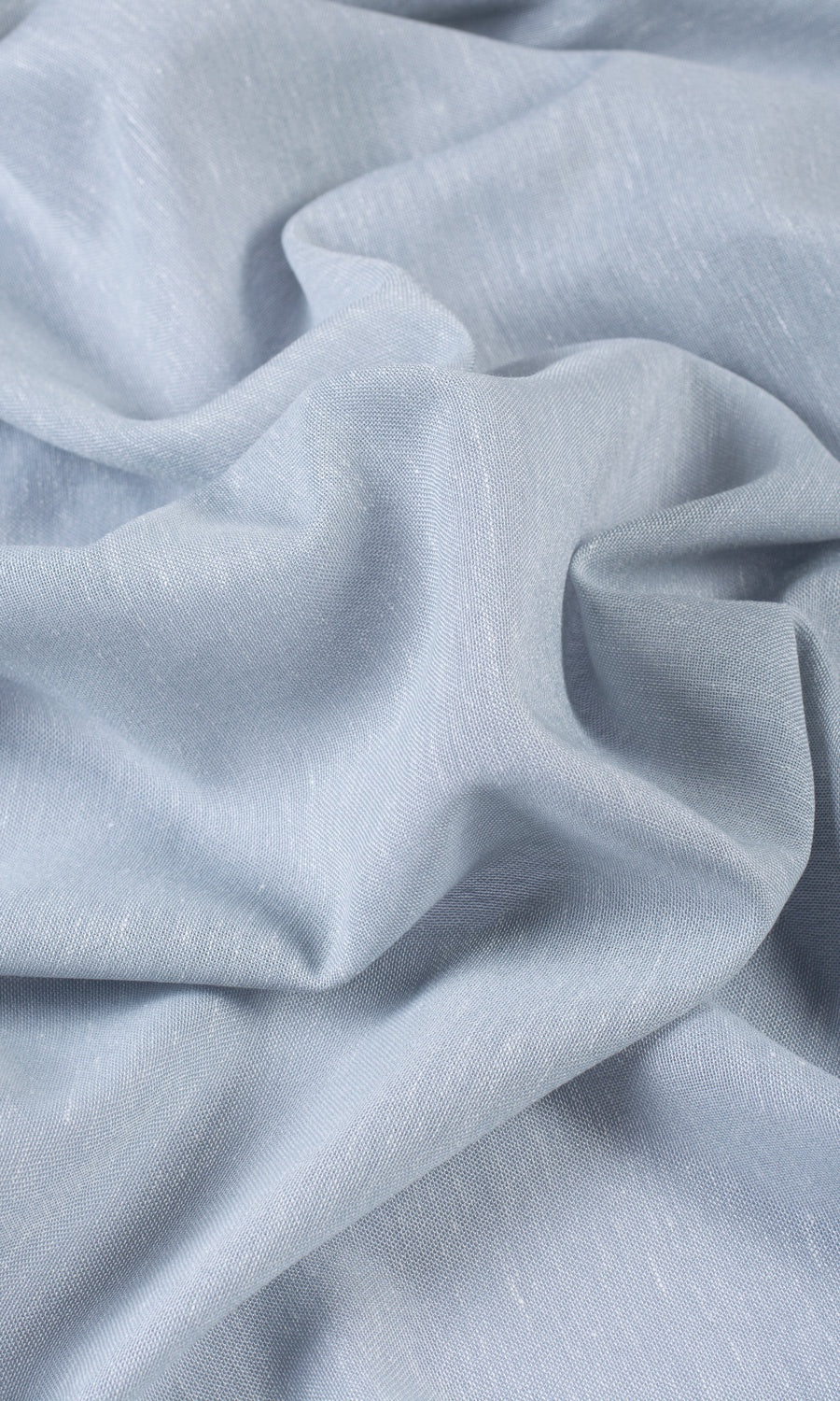 Plain Sheer Made-to-Measure Roman Blinds (Periwinkle Gray)
