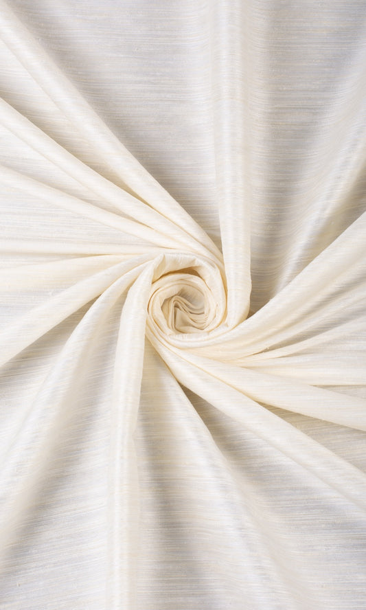 Textured Home Décor Fabric By the Metre (Warm Ivory)