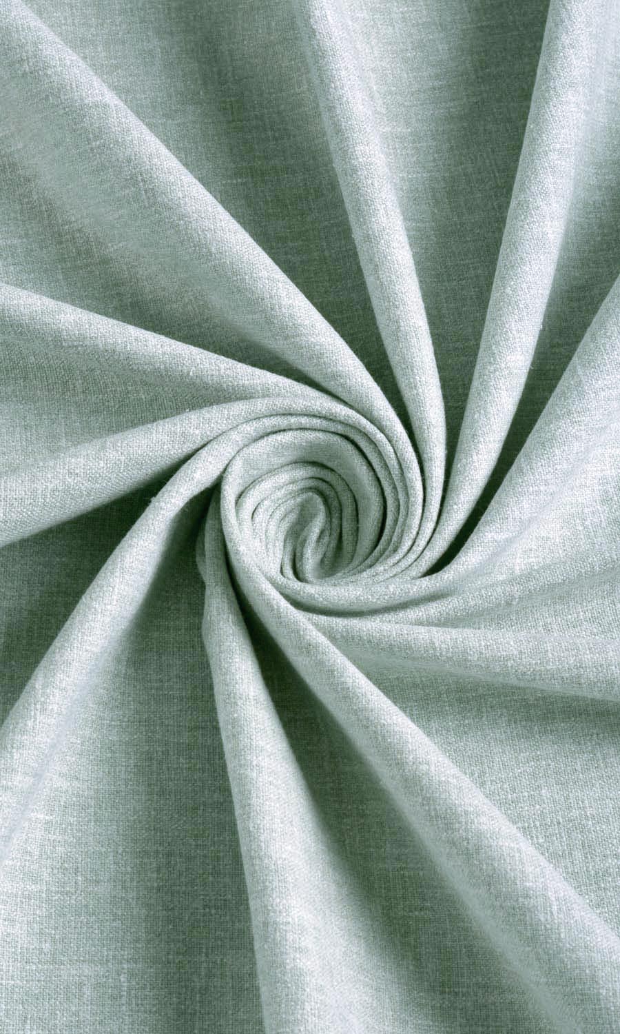 Poly-Cotton Blend Blinds (Mint Blue/ Green) for Living, Bedroom, Kitchen, Bathroom