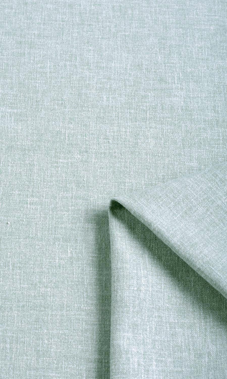 Poly-Cotton Blend Blinds (Mint Blue/ Green) Extra Long Short Wide