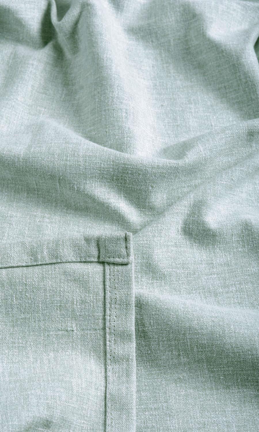 Poly-Cotton Blend Roman Blinds & Window Shades (Mint Blue/ Green)