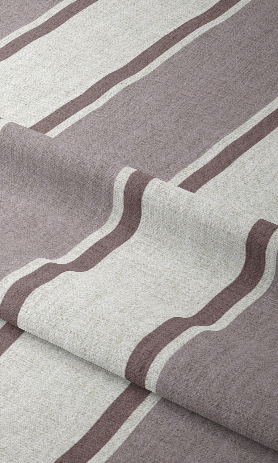 Geometric Print Flat, Plain, Fake, Faux, European Relaxed Roman Blinds (Tonal Purple)