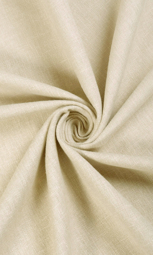 Linen Blend Home Décor Fabric Sample (Beige)