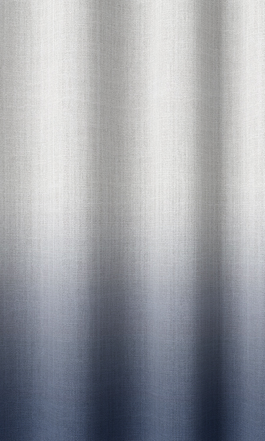2-Tone Ombre Flat, Plain, Fake, Faux, European Relaxed Roman Blinds (Navy Blue)