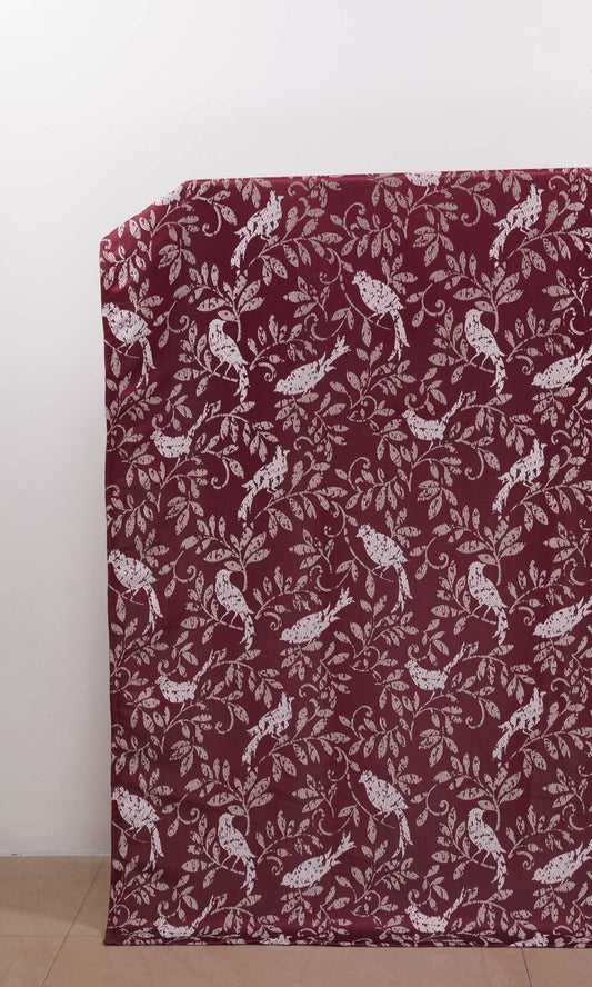 French Country  Home Décor Fabric By the Metre (Red)