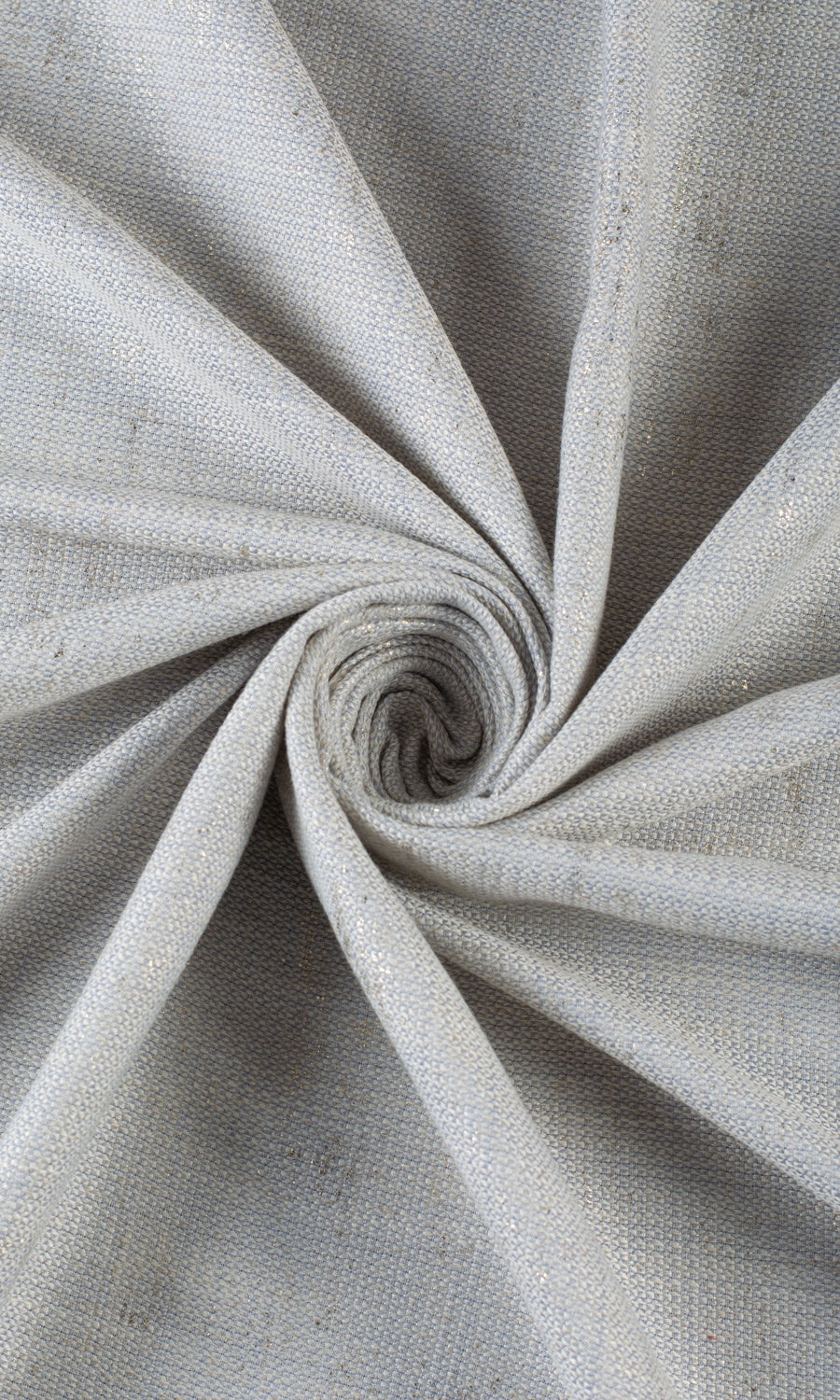 Metallic Accents Linen Blend Roman Blinds & Window Shades (Gray-Blue)