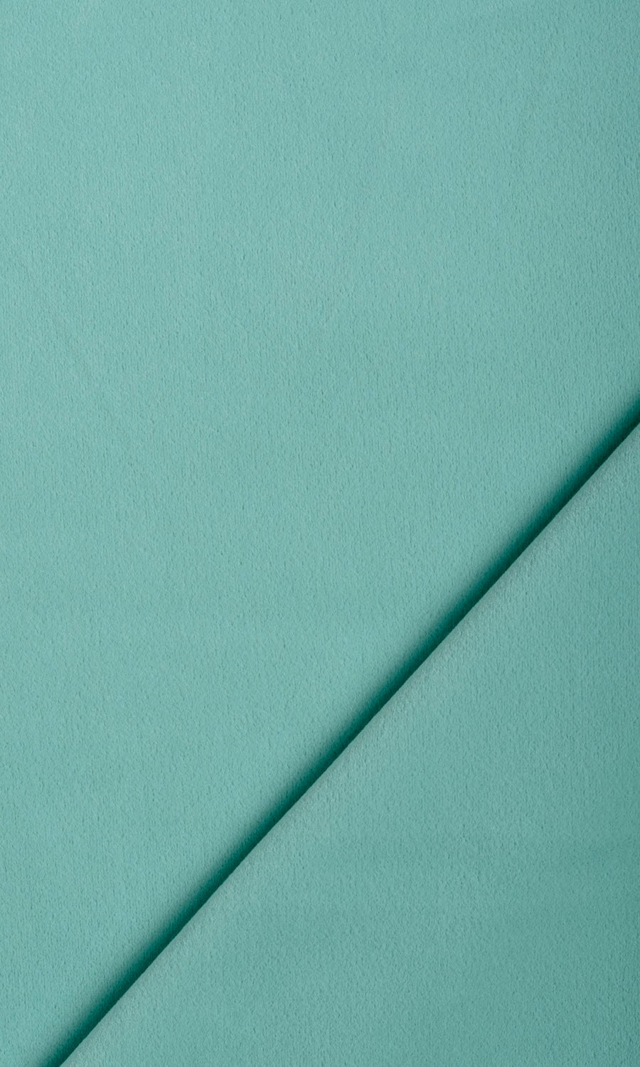 Velvet Flat, Plain, Fake, Faux, European Relaxed Roman Blinds (Sky Blue)