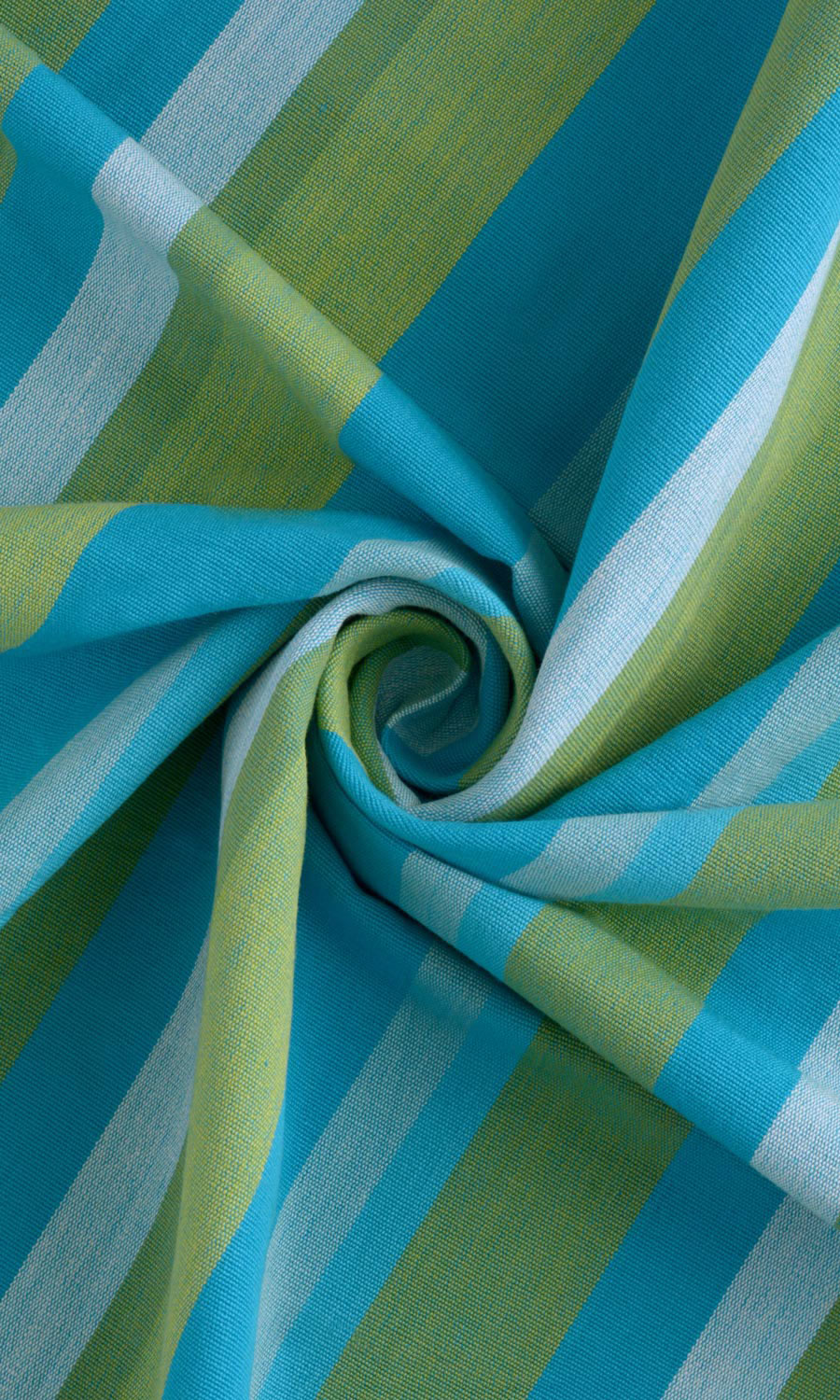 Cotton Fabric Material By the Metre (Green/ Blue)