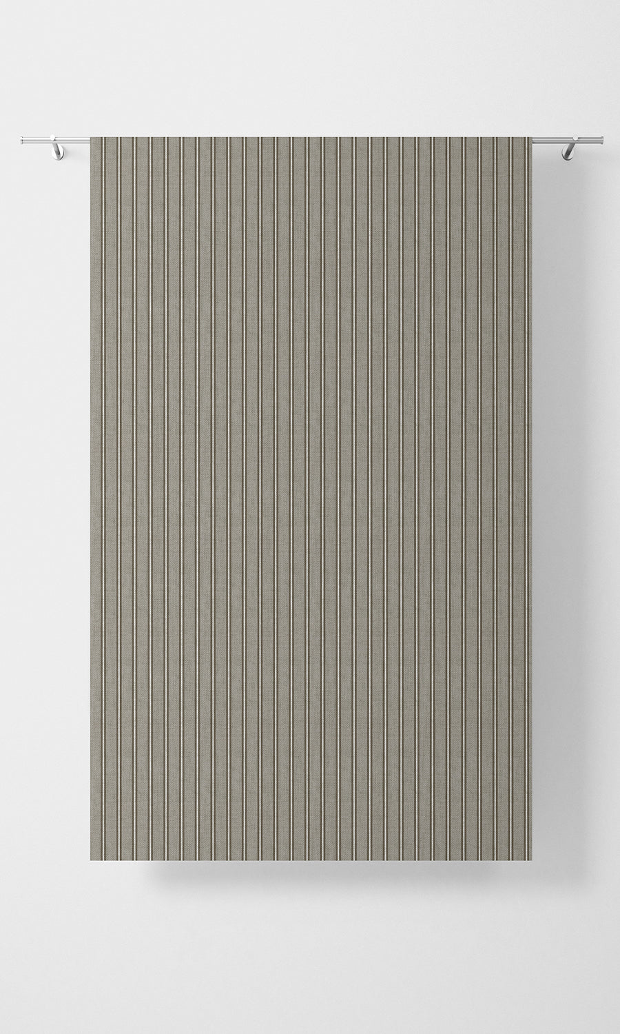 Modern Striped Flat, Plain, Fake, Faux, European Relaxed Roman Blinds (Beige/ Brown)