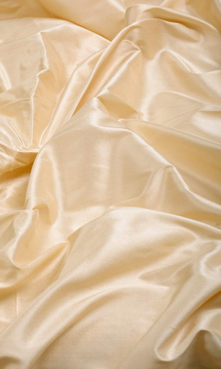 Shantung Silk Fabric Blinds (Warm Ivory) Extra Long Short Wide