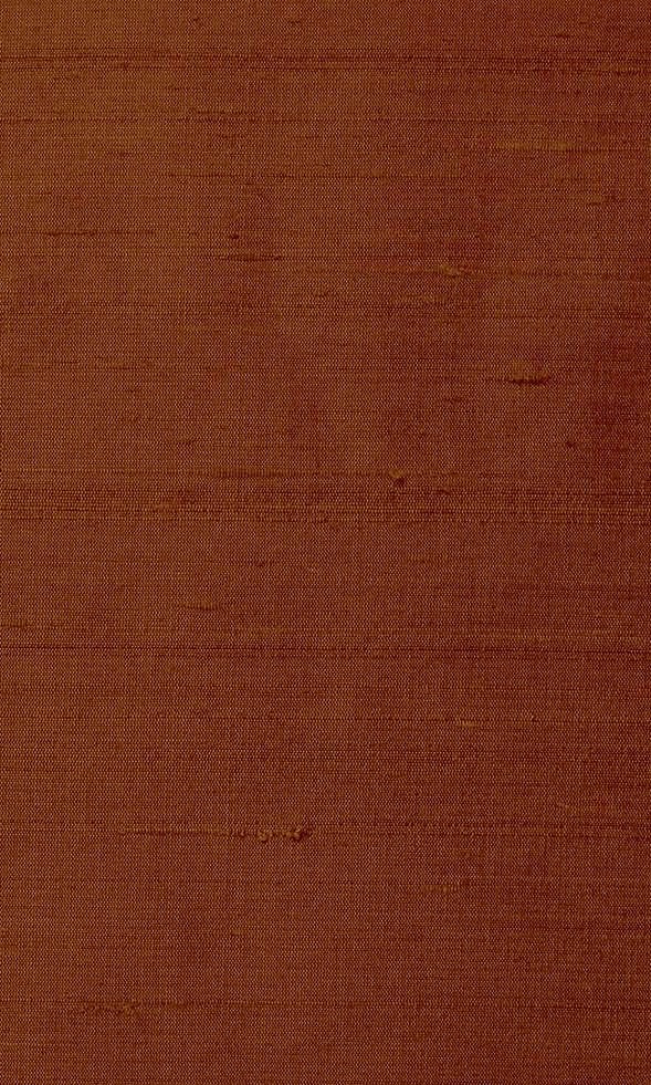 Pure Silk Home Textile Fabric Material By the Metre (Copper Orange)