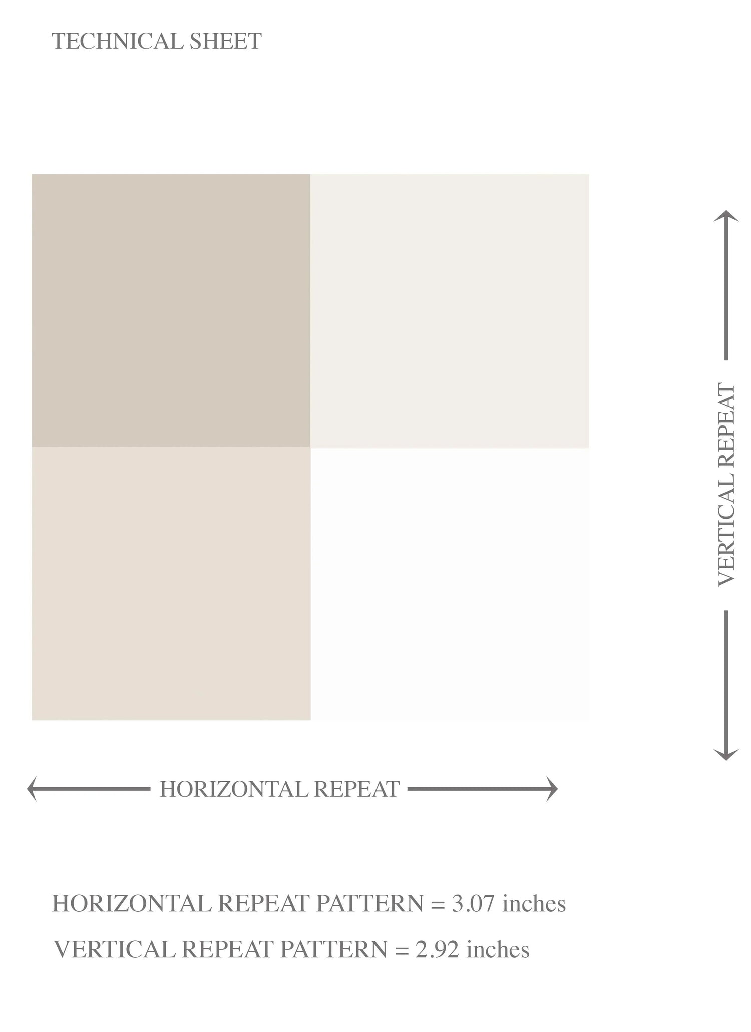 Neutral Geometric Gingham Kids Room Wallpaper (Soft Taupe)