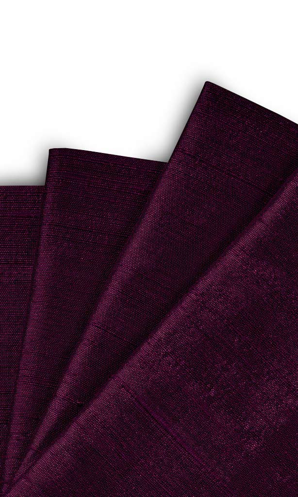 Dupioni Silk Roman Blinds (Purple/ Plum) for Living, Bedroom, Kitchen, Bathroom