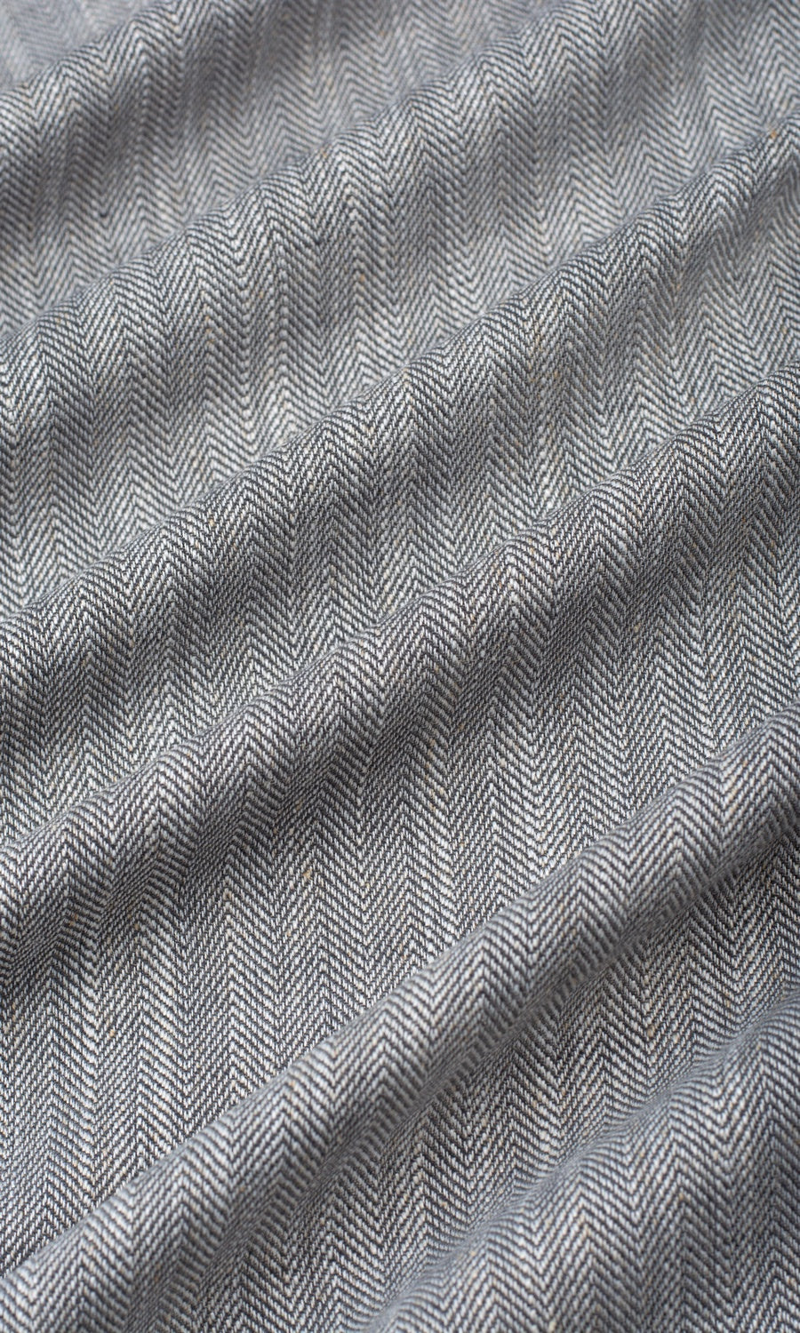 Textured Semi-Sheer Any Size Style Roman Blinds (Gray)