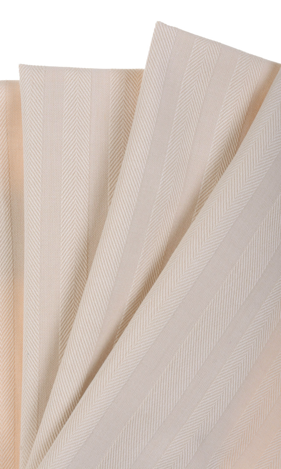 Cotton Made-to-Measure Roman Blinds (Ivory Cotton)