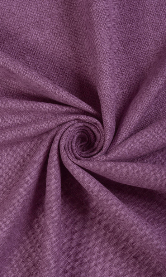Linen-Blend Home Décor Fabric By the Metre (Lilac Purple)