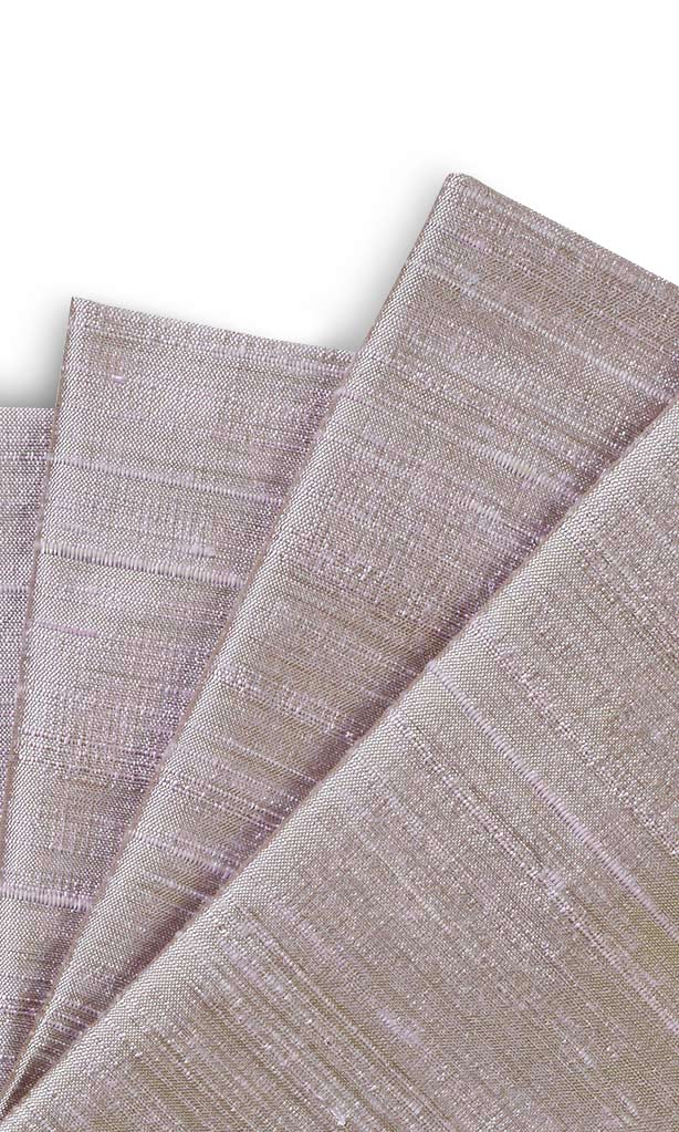 Dupioni Silk Roman Blinds (Silvery Pink) for Living, Bedroom, Kitchen, Bathroom