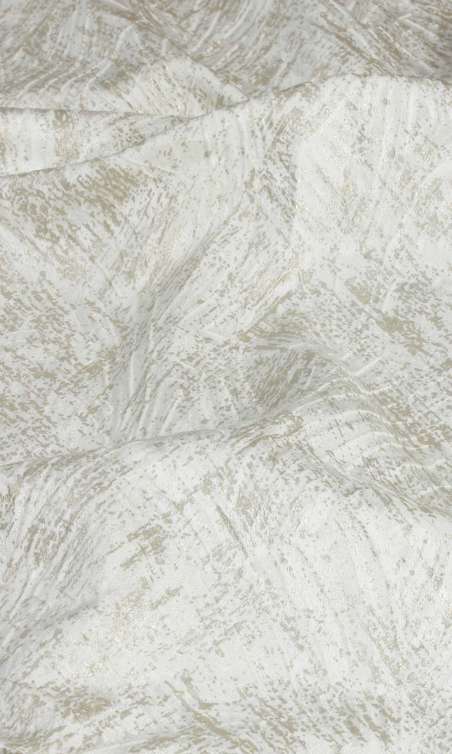 Patterned Poly-Cotton Blinds (Pale Beige/ Cream) Extra Long Short Wide