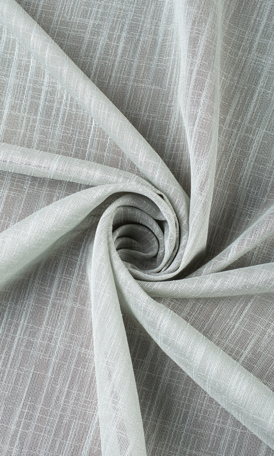 Textured Sheer Roman Blinds & Window Shades (Ice Grey-Blue)