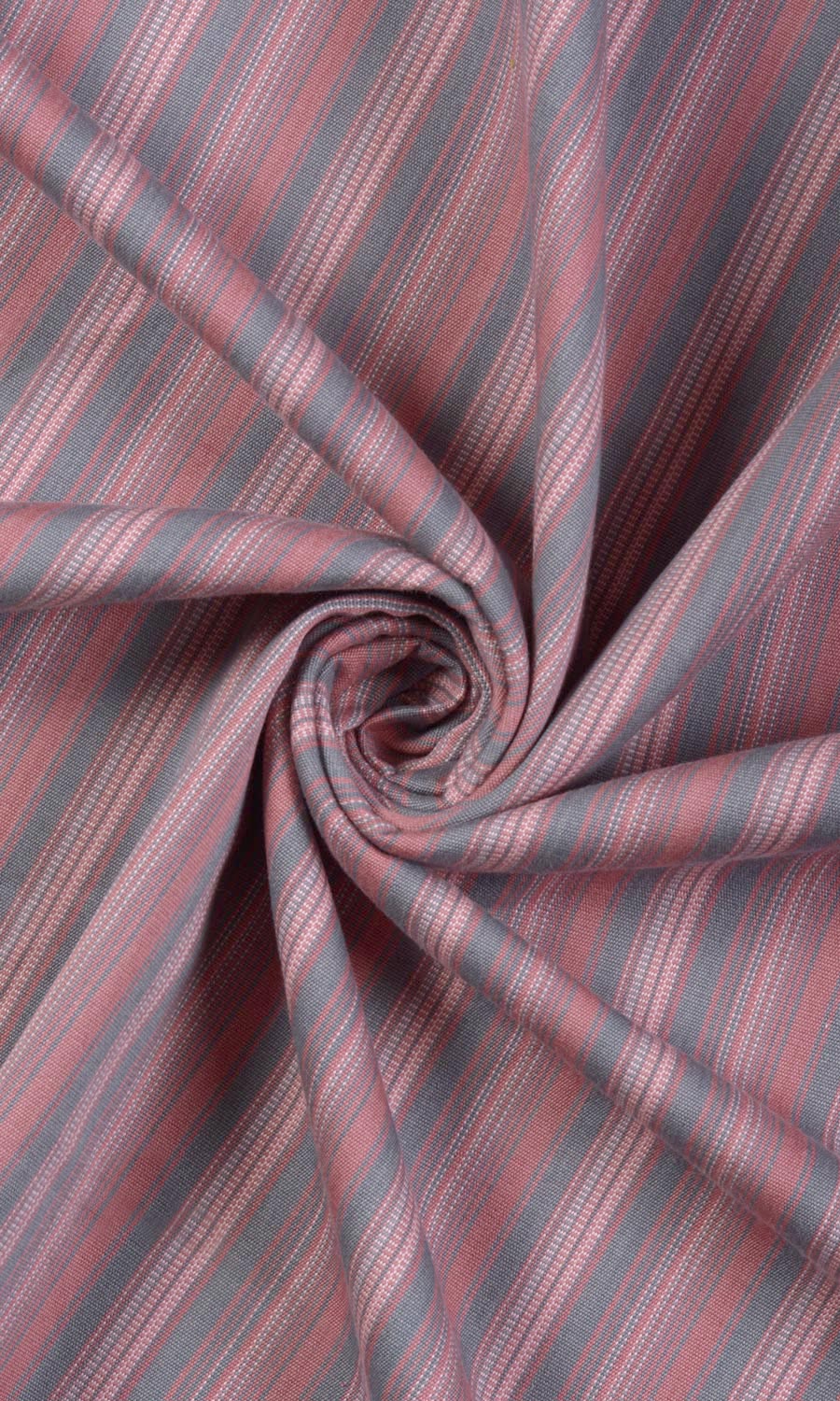 Cotton Free Fabric Material Sample (Pink/ Grey)