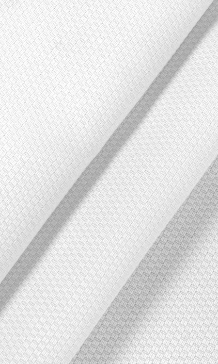 Cotton Home Décor Fabric By the Metre (White/ Ivory)