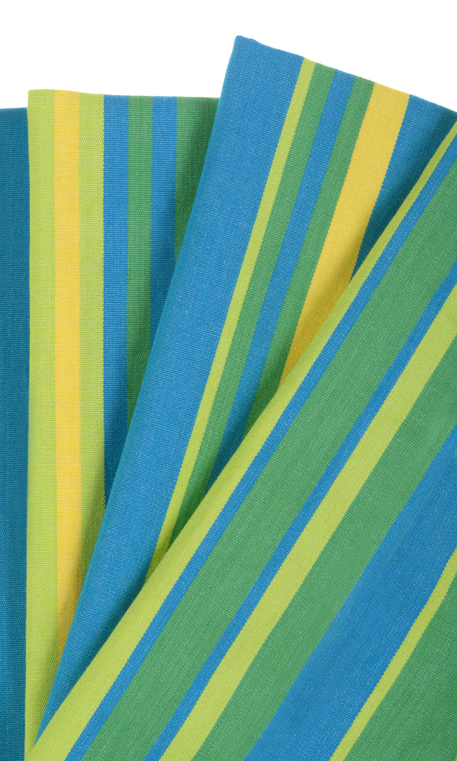Cotton Made-to-Measure Roman Blinds (Blue/ Green)
