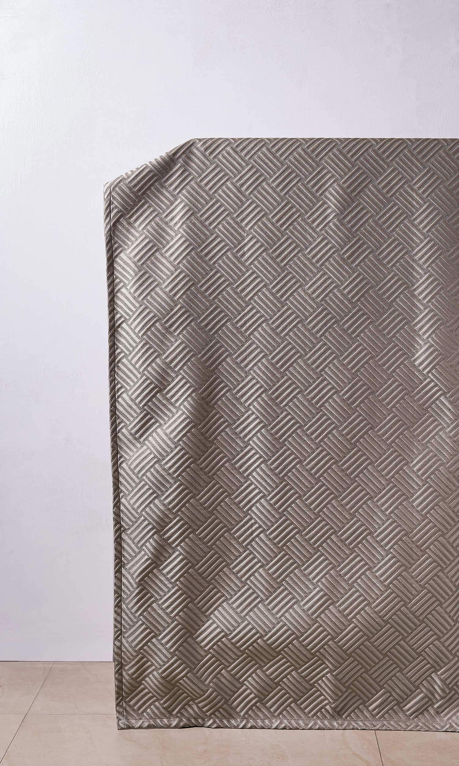 Silk Blend Roman Blinds (Caramel/ Beige) for Living, Bedroom, Kitchen, Bathroom