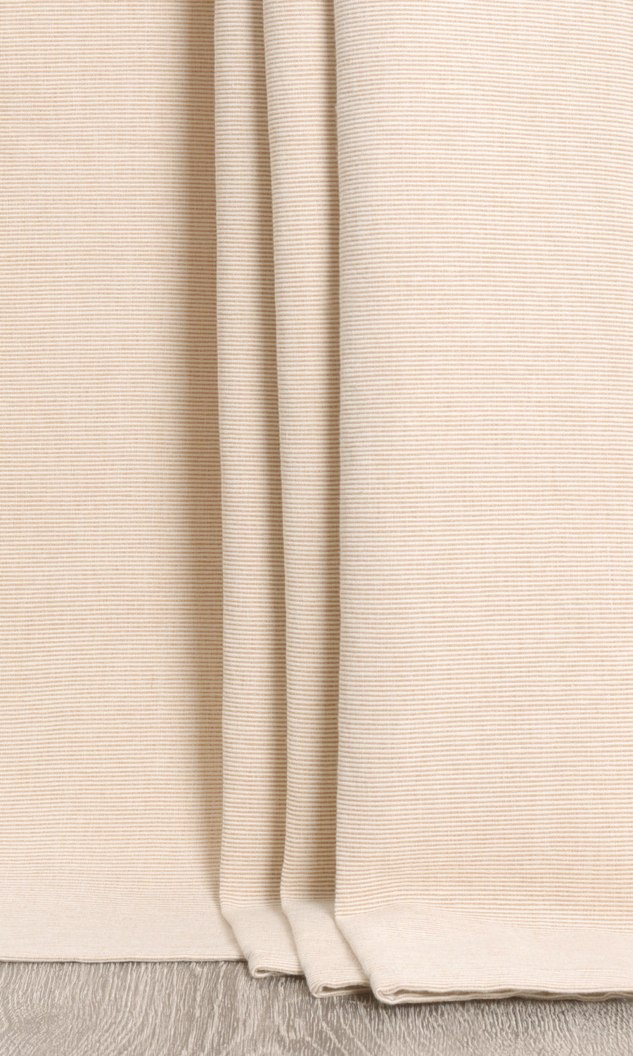 Cotton Window Treatments Fabric By the Metre (Beige/ Cream)