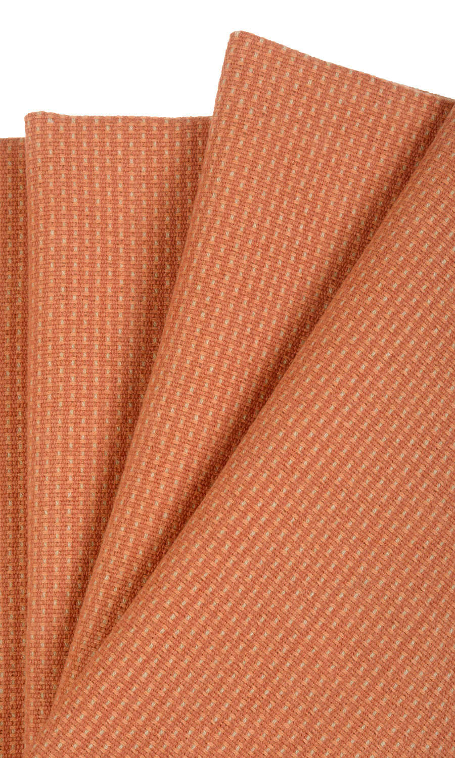 Cotton Made-to-Measure Roman Blinds (Orange)