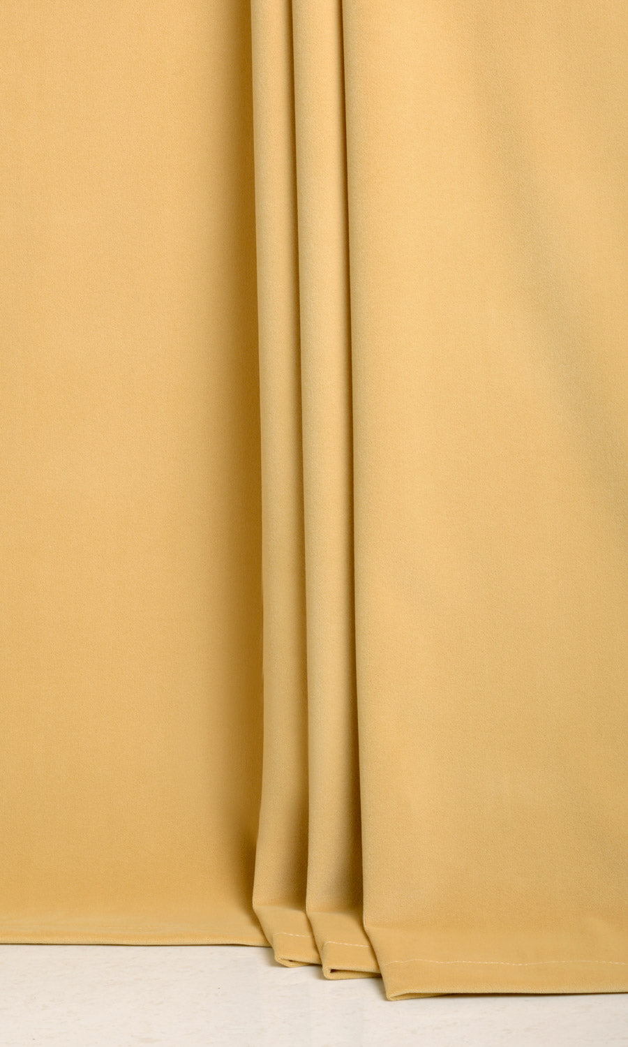 Velvet Made-to-Measure Roman Blinds (Pale Yellow)