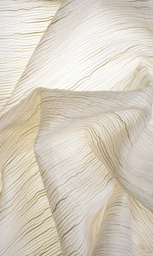 Sheer  Fabric Blinds (Warm Ivory)