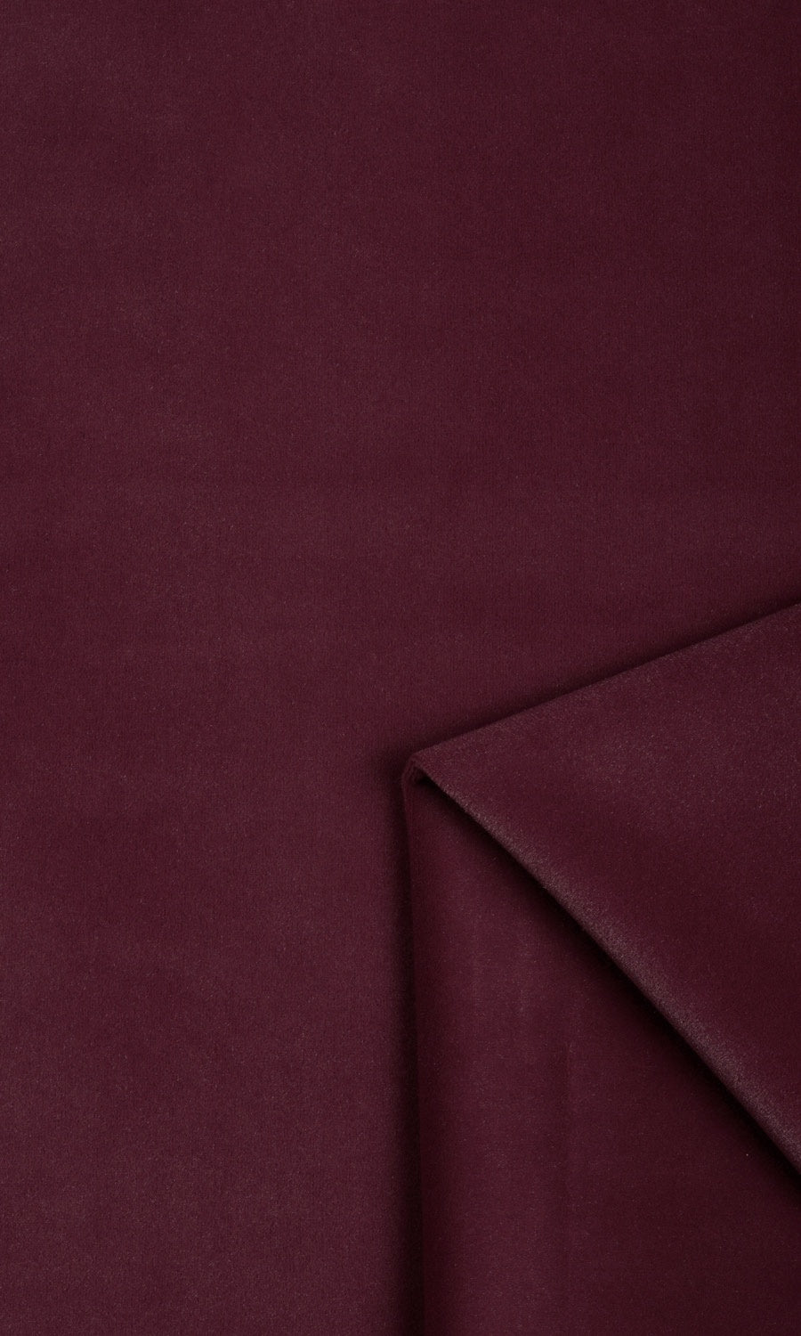 Velvet Window Treatments Fabric Sample (Deep Purple)