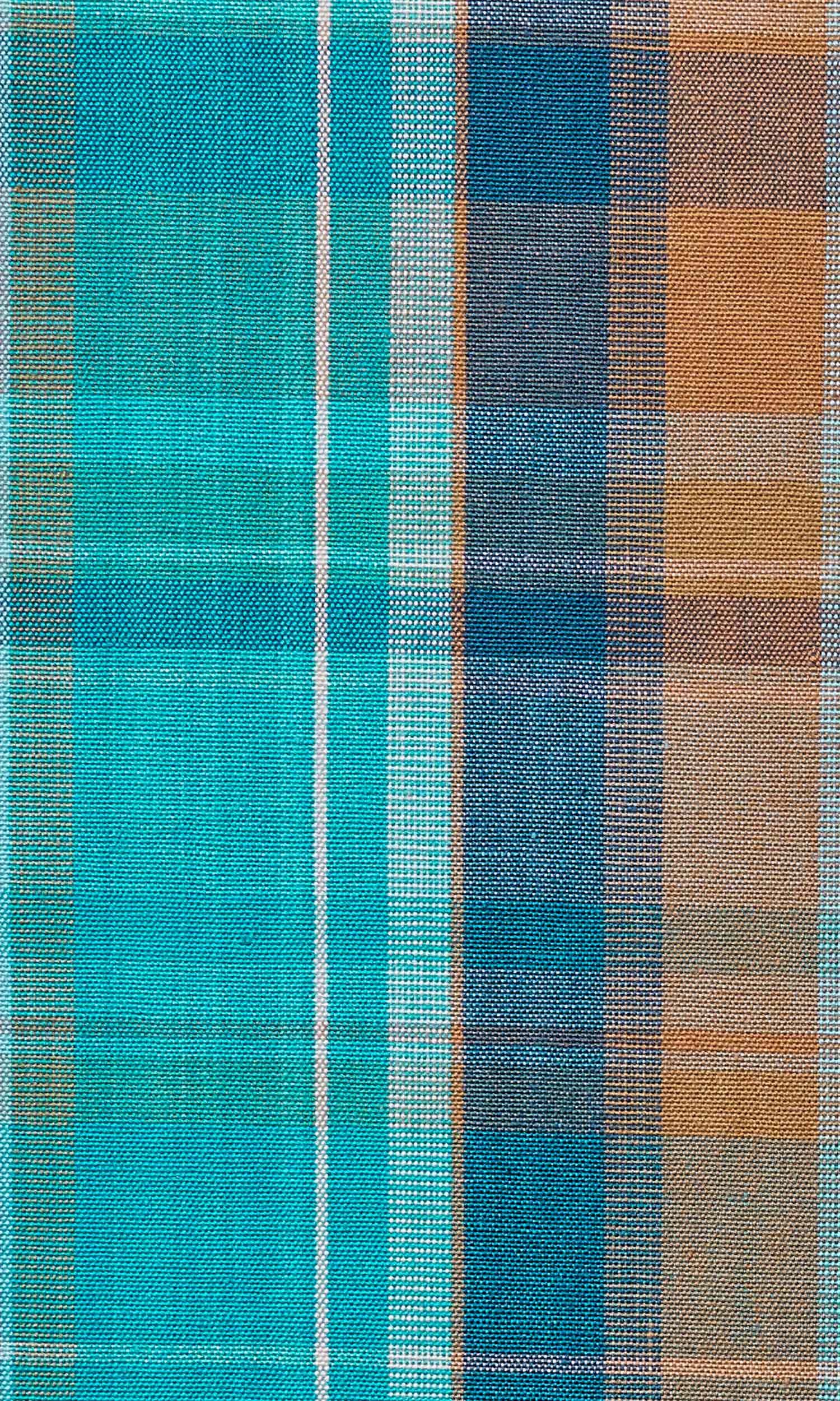 Cotton Home Textile Fabric Material Sample (Blue)