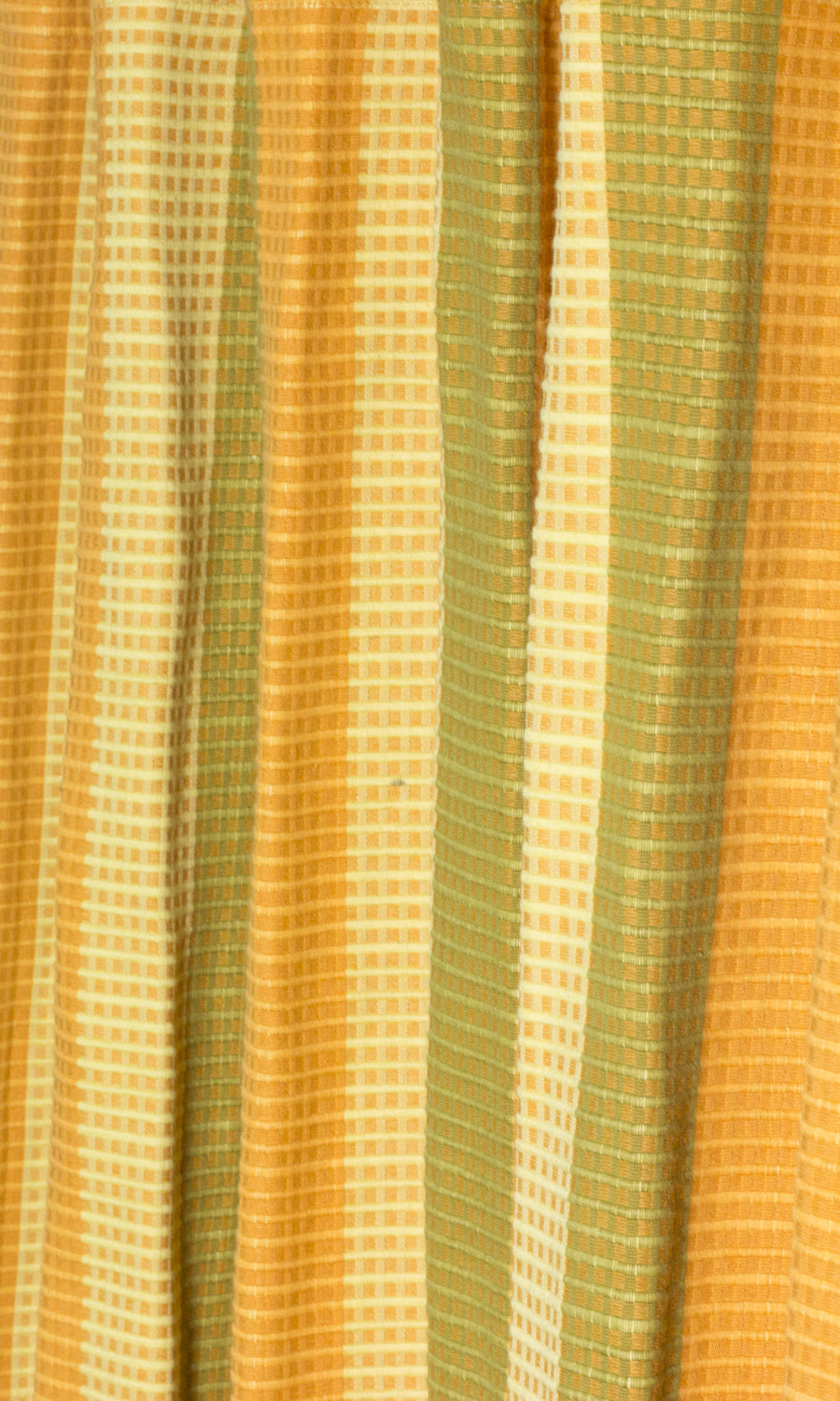 Cotton Window Treatments Fabric By the Metre (Yellow/ Green)