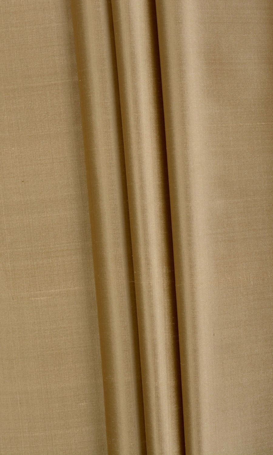 Shantung Silk Fabric By the Metre for Roman Blinds & Shades (Golden Beige/ Ochre Yellow)