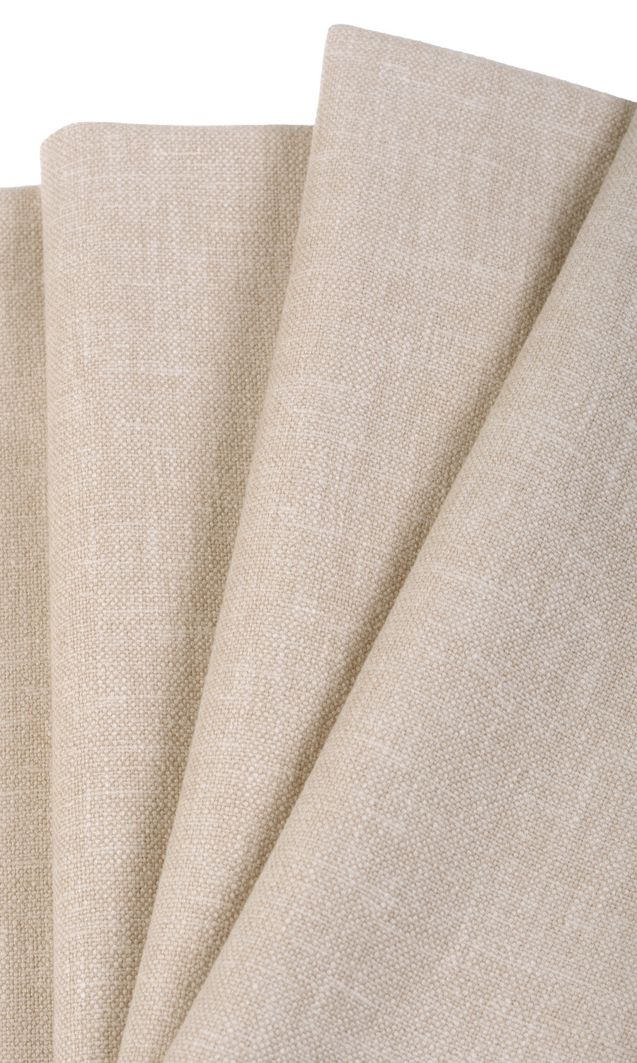 Linen Blend Fabric Blinds (Beige) Extra Long Short Wide