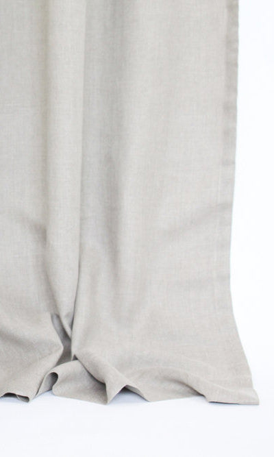 Pure Linen Roman Blinds (Brown) Extra Long Short Wide