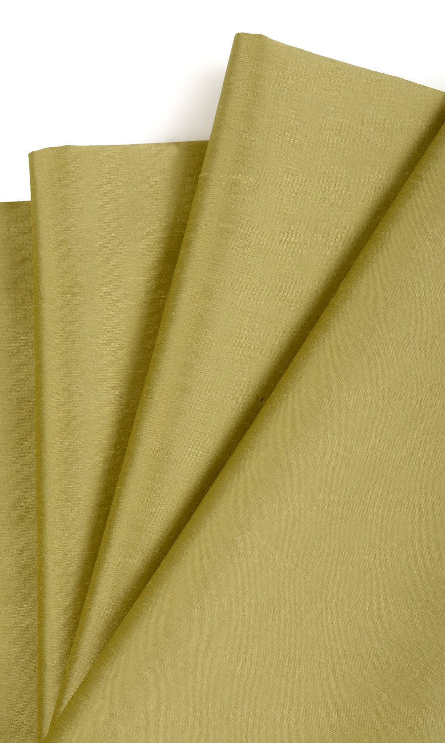 Shantung Silk Home Textile Fabric Material By the Metre (Warm Green)